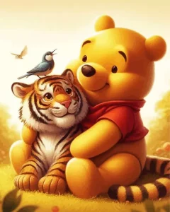 Cute Winnie The Pooh Diamond Painting