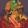 Doomguy Doom Diamond Painting