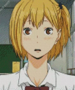 Haikyuu Hitoka Yachi Diamond Painting