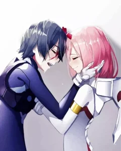 Hiro And Zero Two Diamond Painting