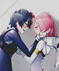 Hiro And Zero Two Diamond Painting