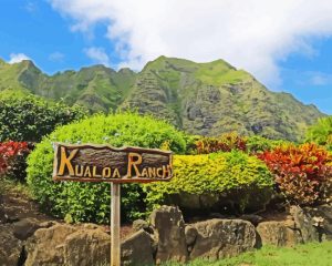 Kualoa Ranch Park Diamond Painting