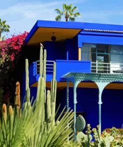 Majorelle Garden Diamond Painting