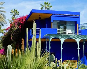 Majorelle Garden Diamond Painting