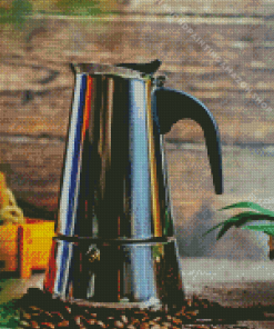 Moka Pot Diamond Painting