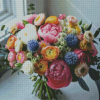 Peonies And Ranunculus Diamond Painting