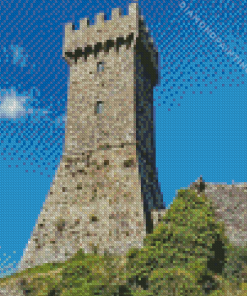 Radicofani Building Diamond Painting