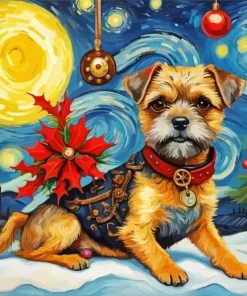 Steampunk Terrier Diamond Painting