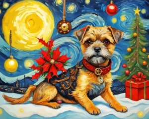 Steampunk Terrier Diamond Painting