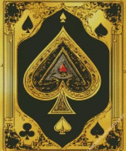 Ace Of Spades Diamond Painting