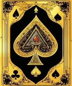 Ace Of Spades Diamond Painting