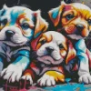 Adorable Puppies Diamond Painting