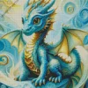 Dragon Baby Diamond Painting