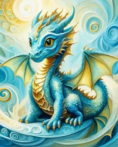 Dragon Baby Diamond Painting