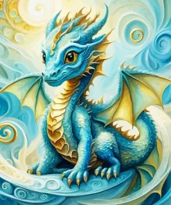 Dragon Baby Diamond Painting