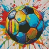Soccer Ball Diamond Painting