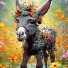 Aesthetic Donkey Diamond Painting