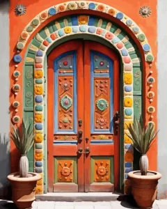 Door In Mexico Diamond Painting