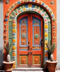 Door In Mexico Diamond Painting