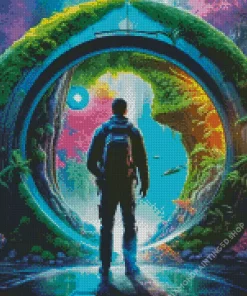 Door To Another World Diamond Painting