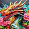Aesthetic Dragon Diamond Painting
