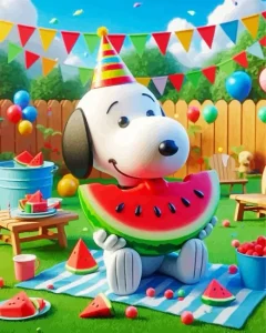 Aesthetic Snoopy Diamond Painting