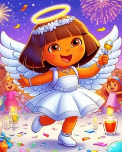 Angel Dora Diamond Painting