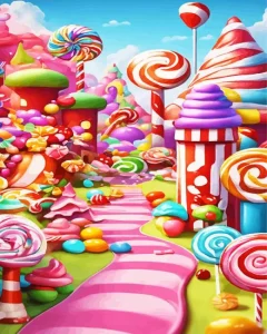 Beautiful Lollipop Diamond Painting