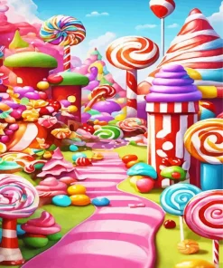 Beautiful Lollipop Diamond Painting