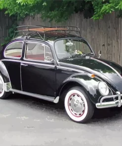 Black Punch Buggy Diamond Painting