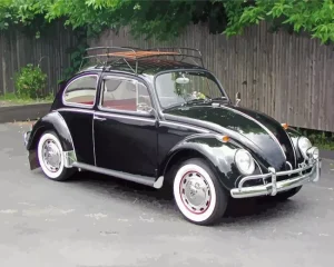 Black Punch Buggy Diamond Painting