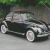 Black Punch Buggy Diamond Painting