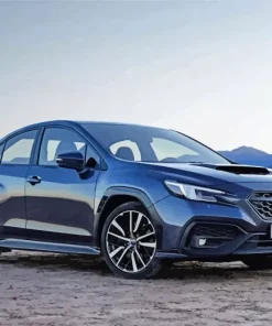 Blue Subaru Wrx Diamond Painting