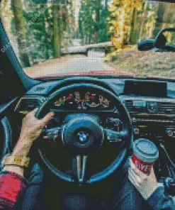 Bmw Steering Wheel Diamond Painting