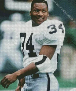 Bo Jackson 34 Diamond Painting