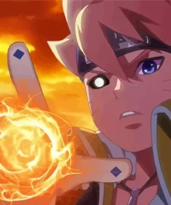 Boruto Chakra Nature Diamond Painting