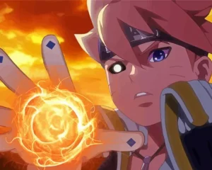 Boruto Chakra Nature Diamond Painting