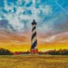 Cape Hatteras Lighthouse Diamond Painting