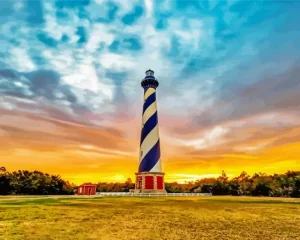 Cape Hatteras Lighthouse Diamond Painting