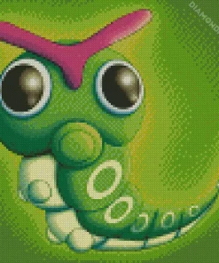 Caterpie Pokemon Diamond Painting