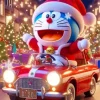 Chritmas Doraemon Diamond Painting