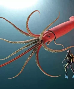 Colossal Squid Diamond Painting