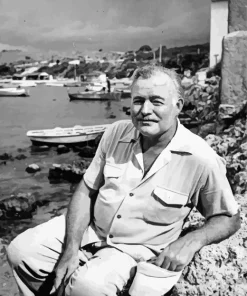 Ernest Hemingway Diamond Painting