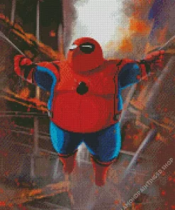 Fat Super Hero Diamond Painting