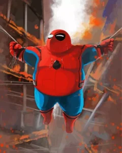 Fat Super Hero Diamond Painting