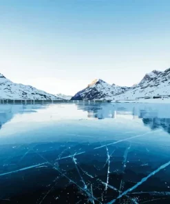 Epic Frozen Lake Diamond Painting