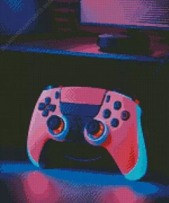 Gaming Controller Diamond Painting