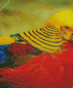 Golden Pheasant Diamond Painting