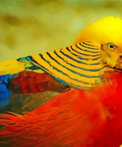Golden Pheasant Diamond Painting