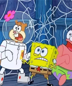 Halloween Spongebob Diamond Painting